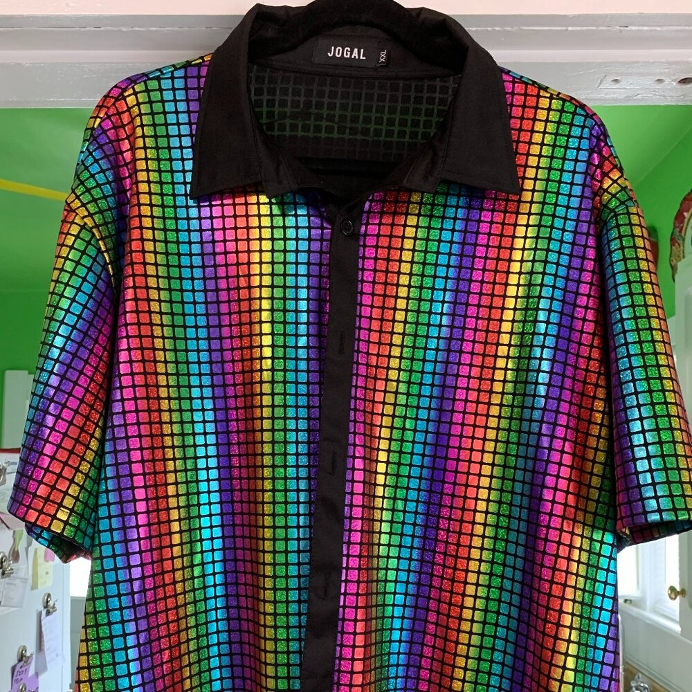Men's Party Shirt by Jogal XXl